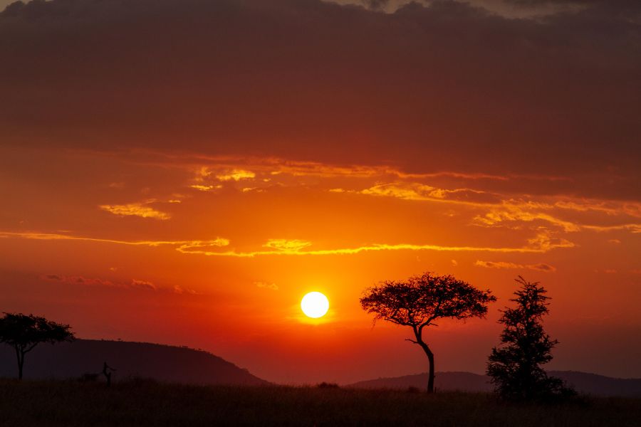 atardecer en tanzania